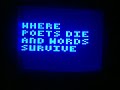 Super Atari Poetry, 2005-08