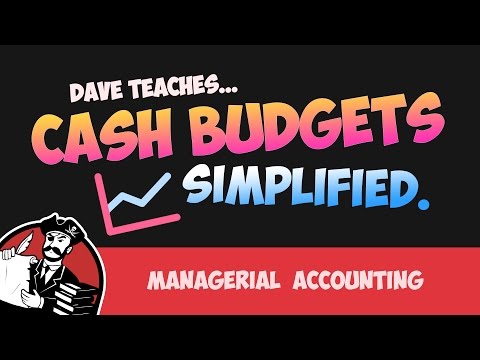 how to budget in accounting