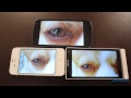 Display vergelijk: iPhone 4S vs Xperia S vs Galaxy Nexus