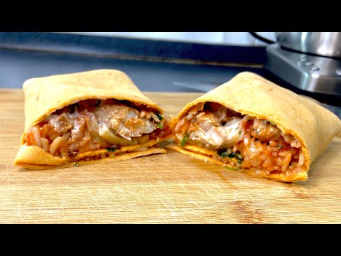 Как приготовить Буррито с курицей
