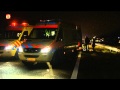 Vrouw komt om het leven bij ongeval A58
