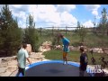 Trampoline Accident video