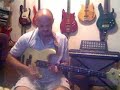 A funk Guitar Riff on Bass
