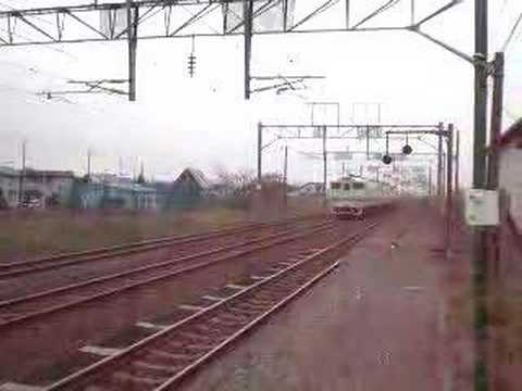 岩見沢→糸井　回送列車　＠錦岡駅