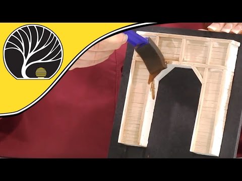 how to make o gauge tunnel portals