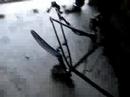 Saker qui casse le vélo