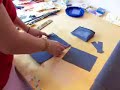 How to make a vynil zipper pouch PART 1