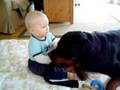 Baby's Best Friend...the Rottweiler - Part 2!