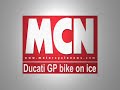 Ducati unveil 200mph MotoGP ice racer!