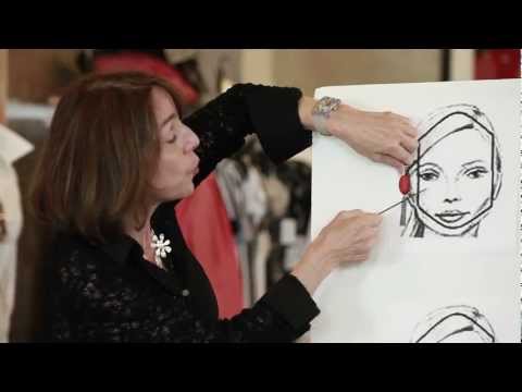 Earrings - Marilyn Hellman describes the different face shapes - heart, oval, round, square and gives tips on how to choose the type and shape of earrings to wear to fl...