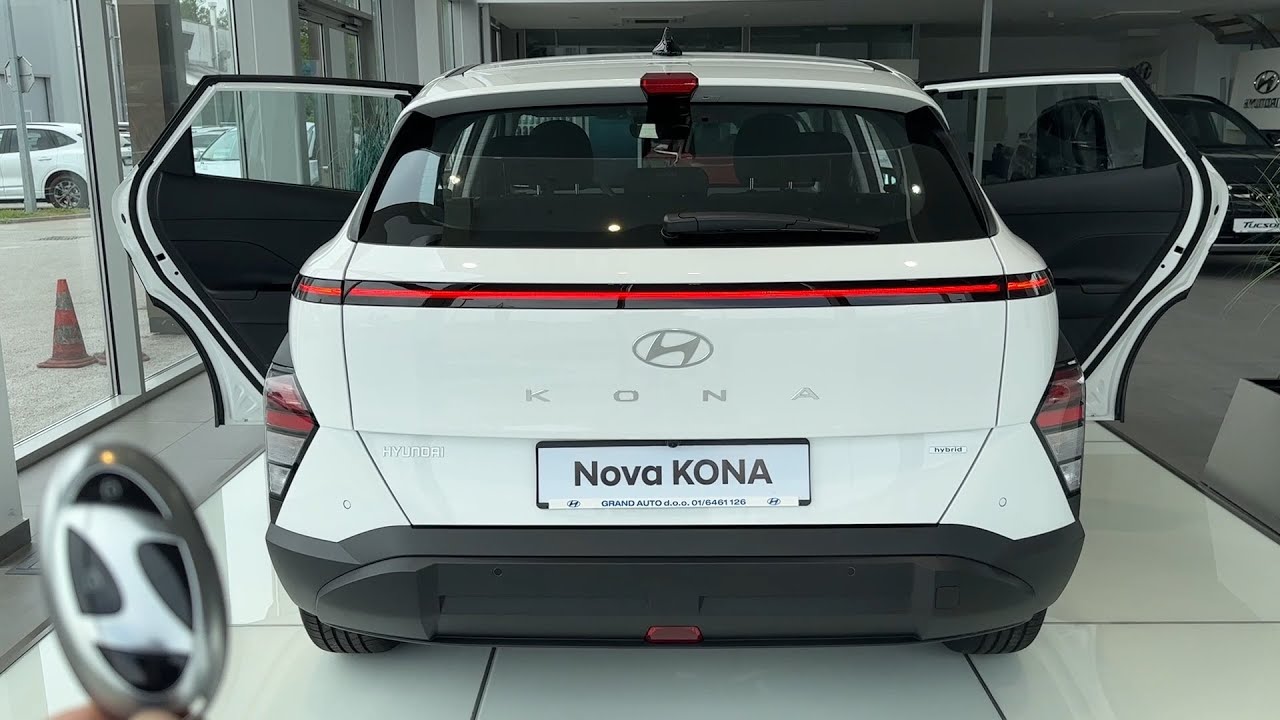 HYUNDAI KONA Style 2024 PRACTICALITY test & trunk space (European