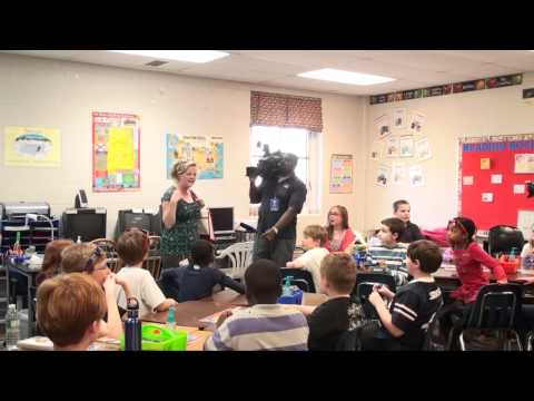 Karen McDonald's fourth-grade class at Valley Intermediate School