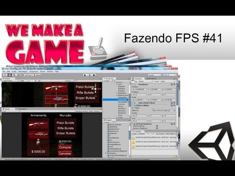 Fazendo um jogo FPS #41 - HUD de compra de armas 2