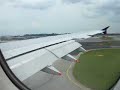 A380 landing in Singapore