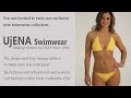 This ujena bikini is sexy and as bright as gold! You will turn heads all day long in this hot little number. Longer triangle top is accented with metallic braided ties. Scrunch butt bottom fits low and sexy with a braided band. Handmade in the UjENA California factory. www.ujena.com Want to be a Ujena model or Photographer? Join us at a Ujena Jam event! www.ujenajam.com