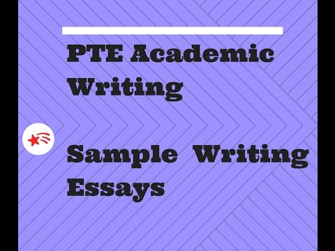 Pte writing essay template pdf 2021 image