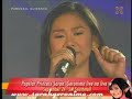 Sarah Geronimo singing Himala