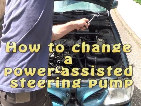 how to bleed air from power steering