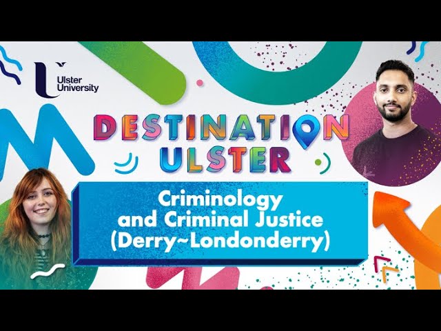 Criminology and Criminal Justice