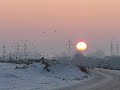 Giurgiu - Canalul Cama - la apus