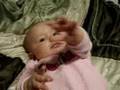 Aleigha sitting up