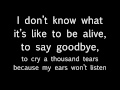 Ellie Goulding - Human (lyrics on screen)