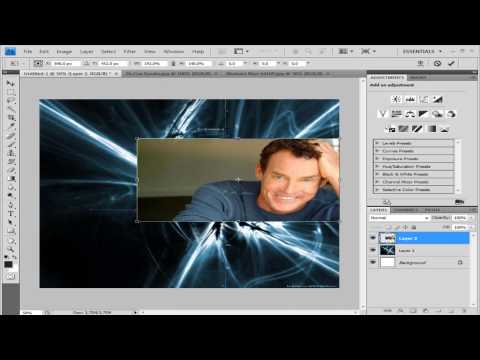 Photoshop CS4 Tutorial #2: Changing Background (HD)