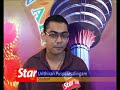 A glimpse of \"Rangoli Kolam\" at KL Tower