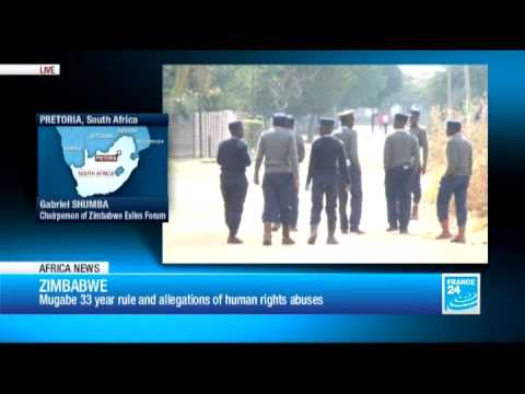 africanews - Things heat up on the eve of Zimbabwe's presidential elections. We speak to an exiled lawyer who warns that Mugabe is still using intimidation in the run-up ...