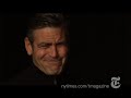 screentest: george clooney - nytimes.com/tmagazine - exclusive t magazine interview with george clooney