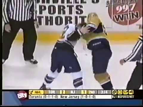 Jordin Tootoo vs Mike Danton Round 2