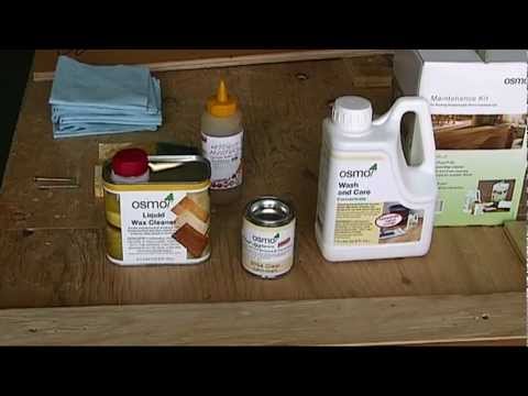 how to apply osmo hardwax oil