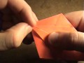 Оригами видеосхема рыбки-ангела 2