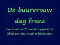 Buurvrouw dag frans Nr 2