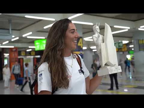 Rebuda Paula Barceló, Campiona del Món 49er FX 2025