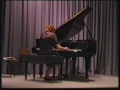 Australian pianist, Elizabeth Young, performing Mendelssohn's Andante and Rondo Capriccioso