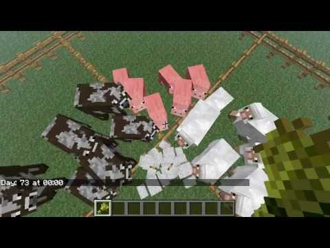 how to get cows to follow you minecraft