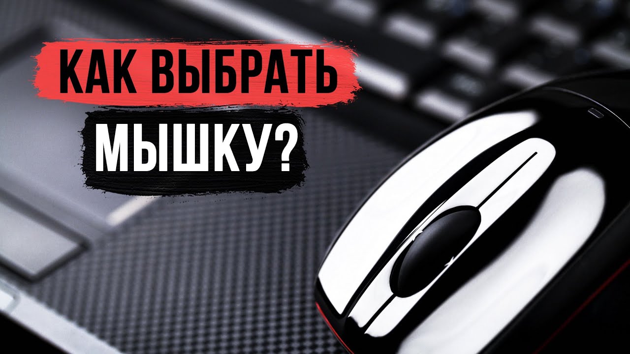 КАК ВЫБРАТЬ КОМПЬЮТЕРНУЮ МЫШКУ?