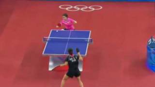 Table Tennis Slow-motion (2008 Beijing)
