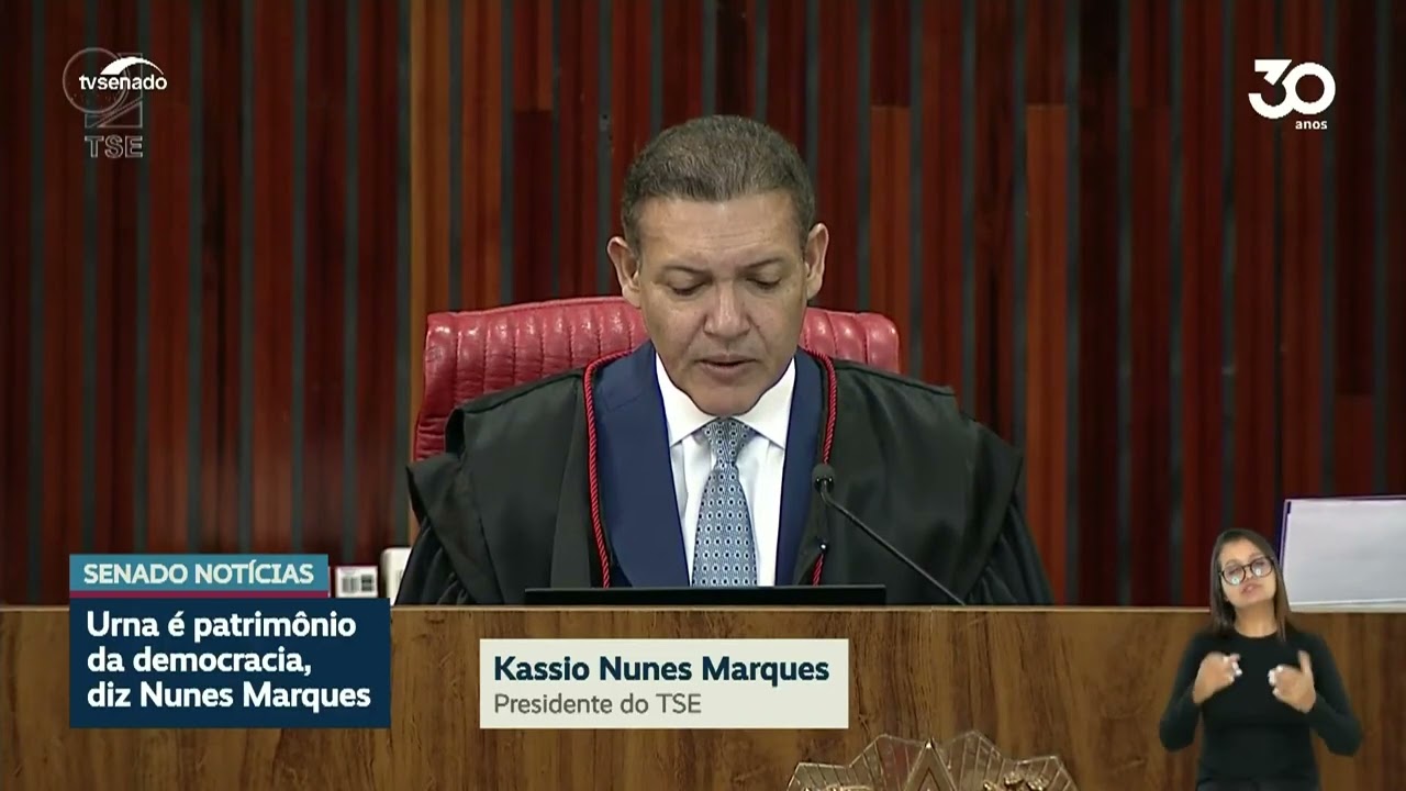 Nunes Marques abre Semana da Transparência Eleitoral no TSE