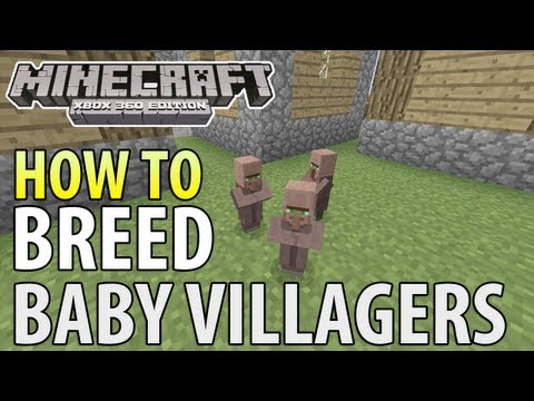 how to make a baby villager in minecraft