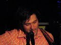 Conor Oberst - Milk Thistle - Richards Vancouver Cam 2.1