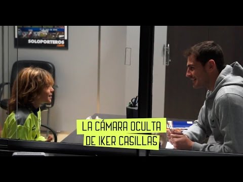 BROMA: Iker Casillas graba una cámara oculta con niños