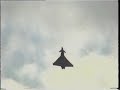 Eurofighter Typhoon afterburner takeoff & display, RIAT 2007