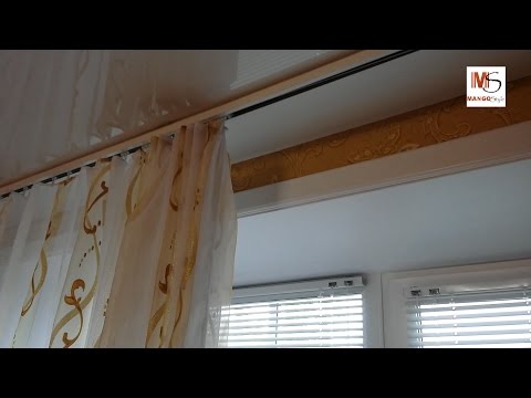 Карниз для штор от вертикальных жалюзи Curtain rod for vertical blinds