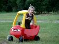 adrianne and her new car