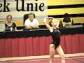 Gymnastics: Ekatarina Kramarenko FX 2008 Podiumtraining Gymnastics: Ekatarina Kramarenko FX 2008 Podiumtraining