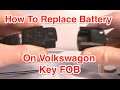 How To Replace Key FOB Battery On VW Jetta