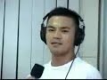 Lee Jung singing a song for Yoobin