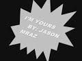 im yours jason mraz lyrics